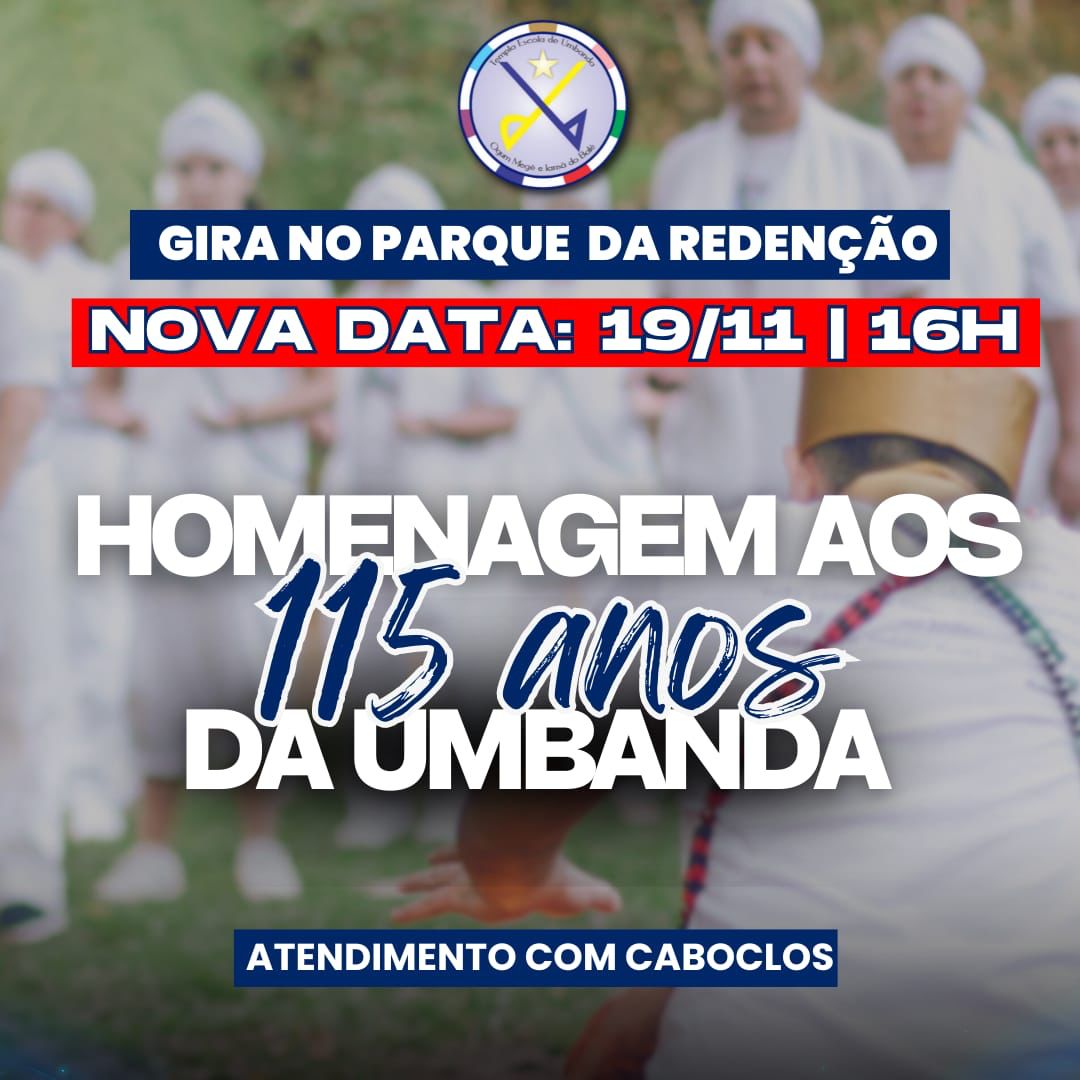 Homenagem aos 115 anos da Umbanda